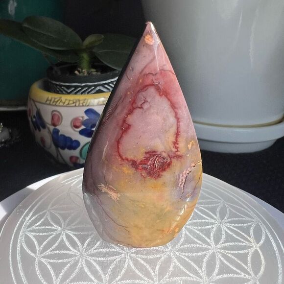 Mookaite Crystal Tear Drop Tower - Picture 3 of 12